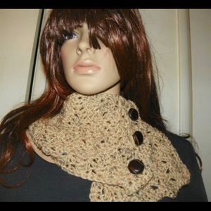 Oatmeal Handmade Cowl